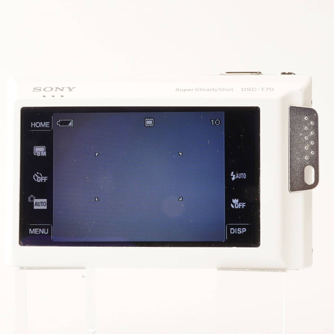 動作確認済】SONY Cyber-shot DSC-T70 ホワイト SONY デジカメ DSC-T70