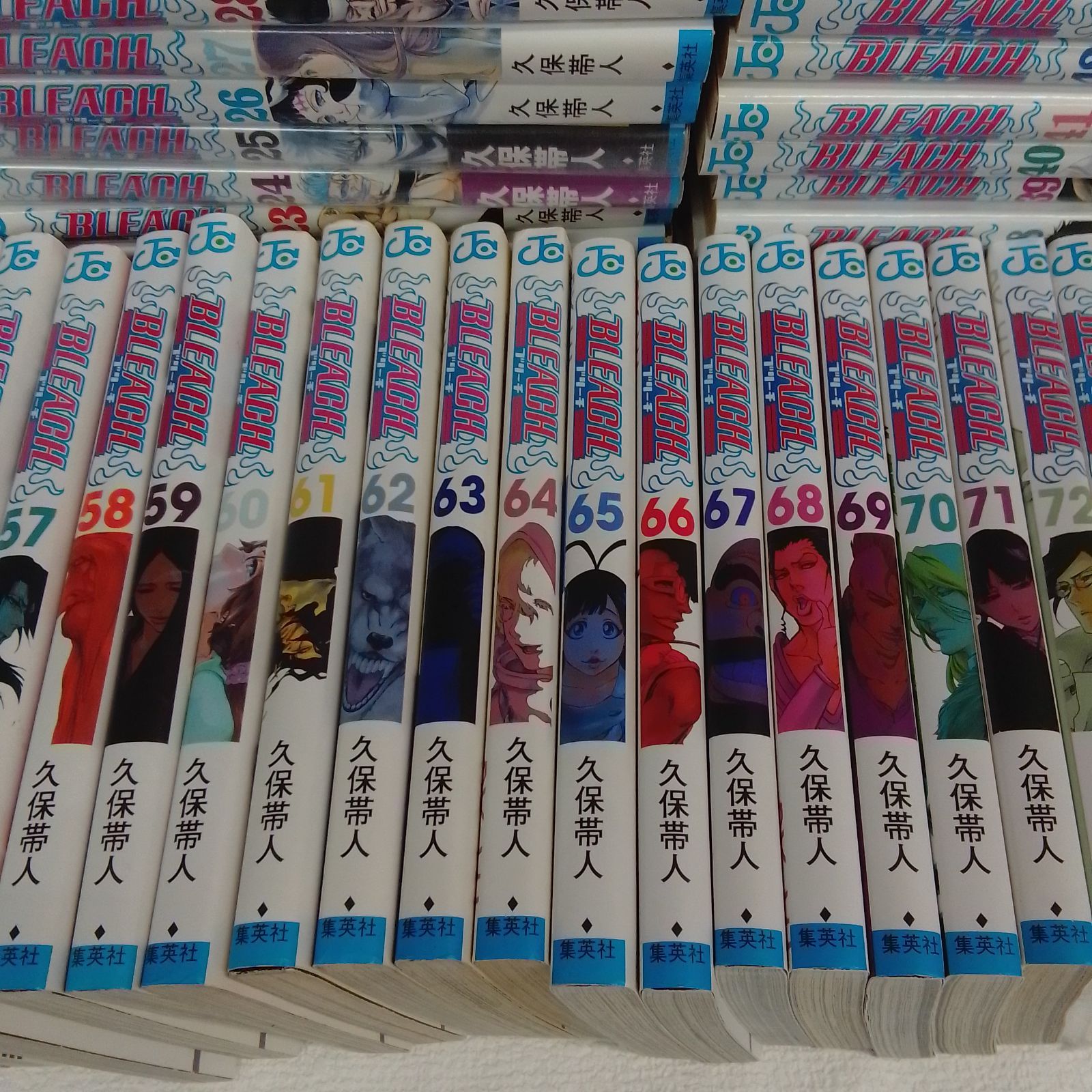 楽天市場】【漫画全巻セット】【中古】BLEACH（ブリーチ） ＜1〜74巻