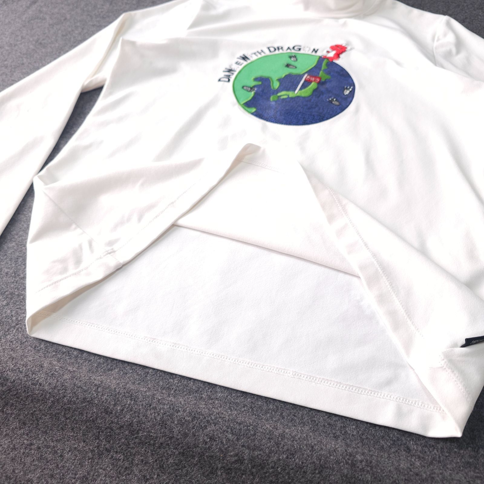 ?値下げ交渉受付中】美品 DANCE WITH DRAGON 春 モックネック 長袖 