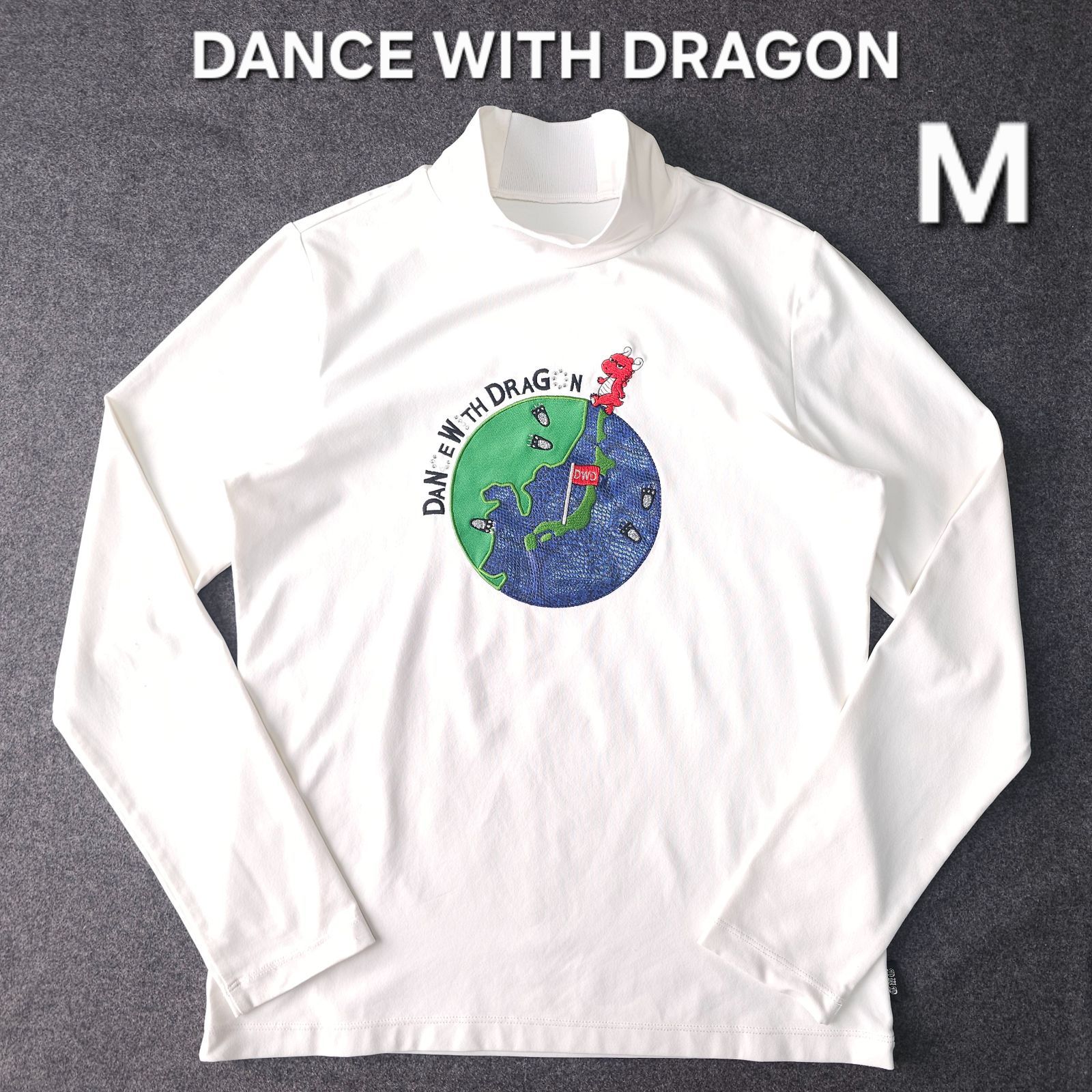 👌値下げ交渉受付中】美品 DANCE WITH DRAGON 春 モックネック 長袖