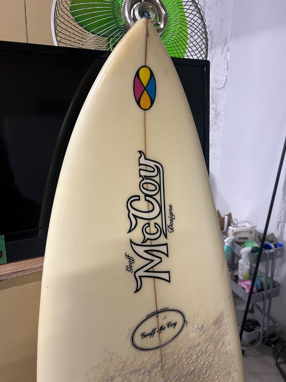 希少品】McCoy サーフボード ALL ROUND ハンドシェイプ - メルカリ