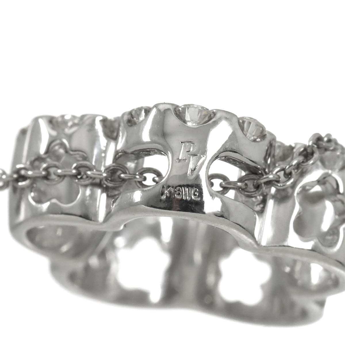 ポンテヴェキオ Ponte Vecchio ダイヤ 0.40ct ネックレス 40cm K18 WG 