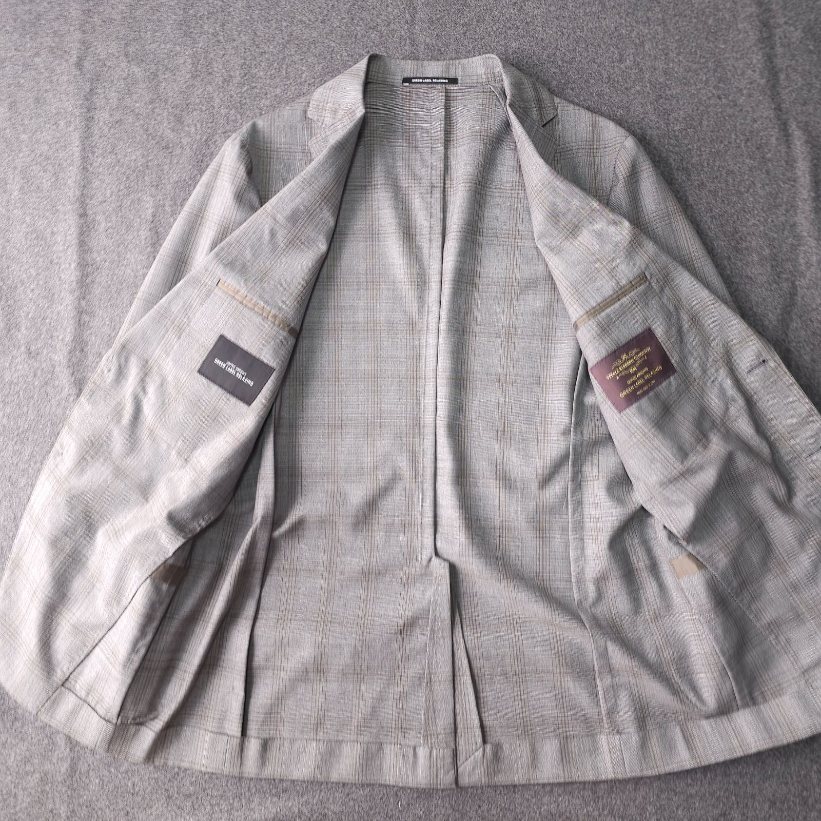 ?値下げ交渉受付中】美品 GREEN LABEL RELAXING 春 イタリア カノニコ 