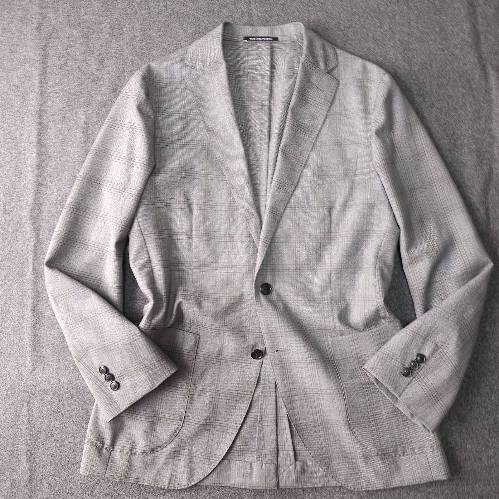 ?値下げ交渉受付中】美品 GREEN LABEL RELAXING 春 イタリア カノニコ 