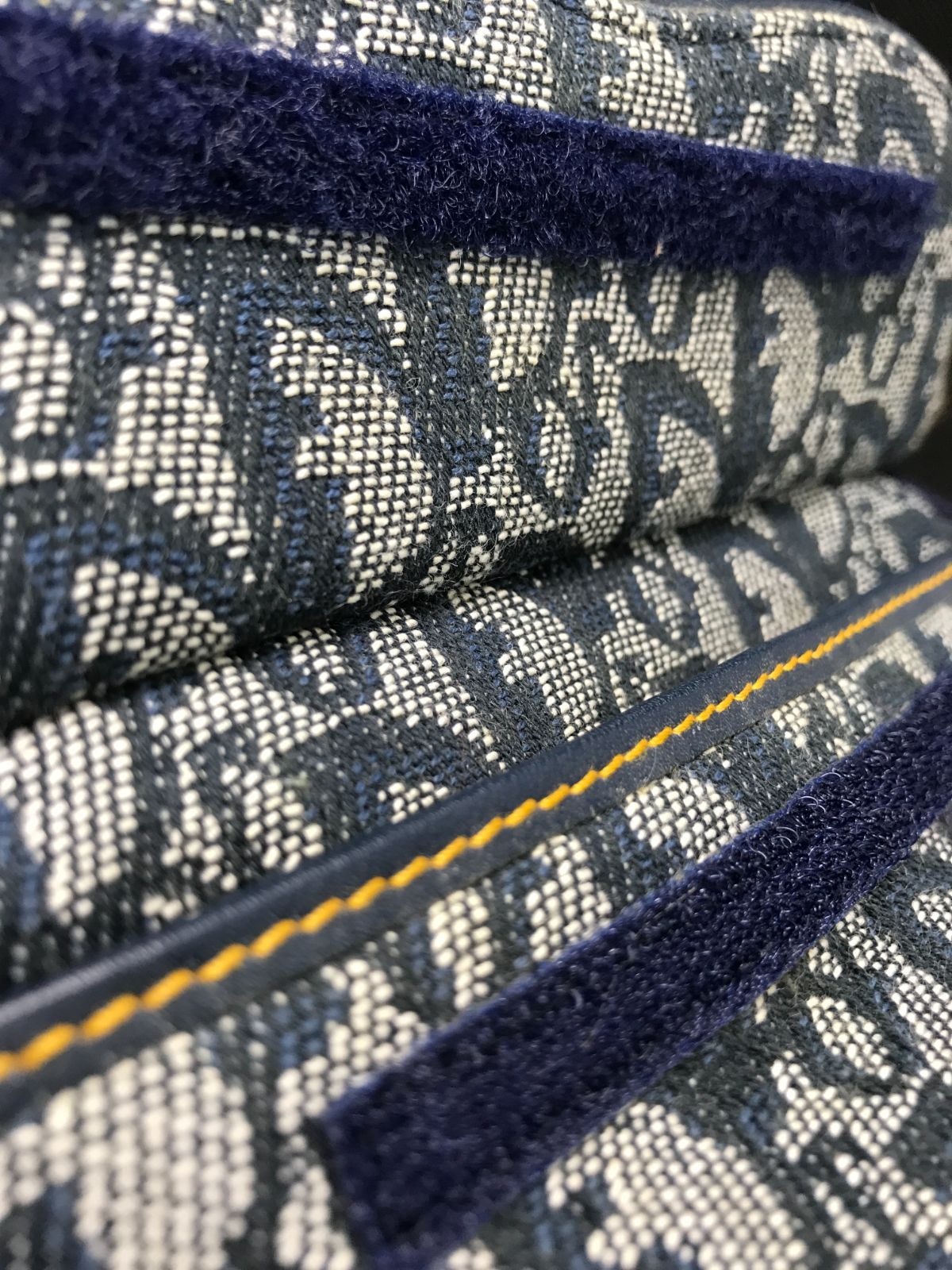 希少 Christian Dior ディオール ポーチ トロッター サドル Dロゴ金具