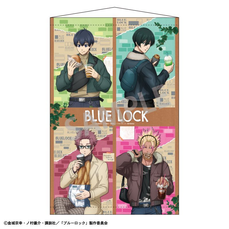 匿名発送/非売品】コジマ ブルーロック タペストリー のぼり 潔 世一
