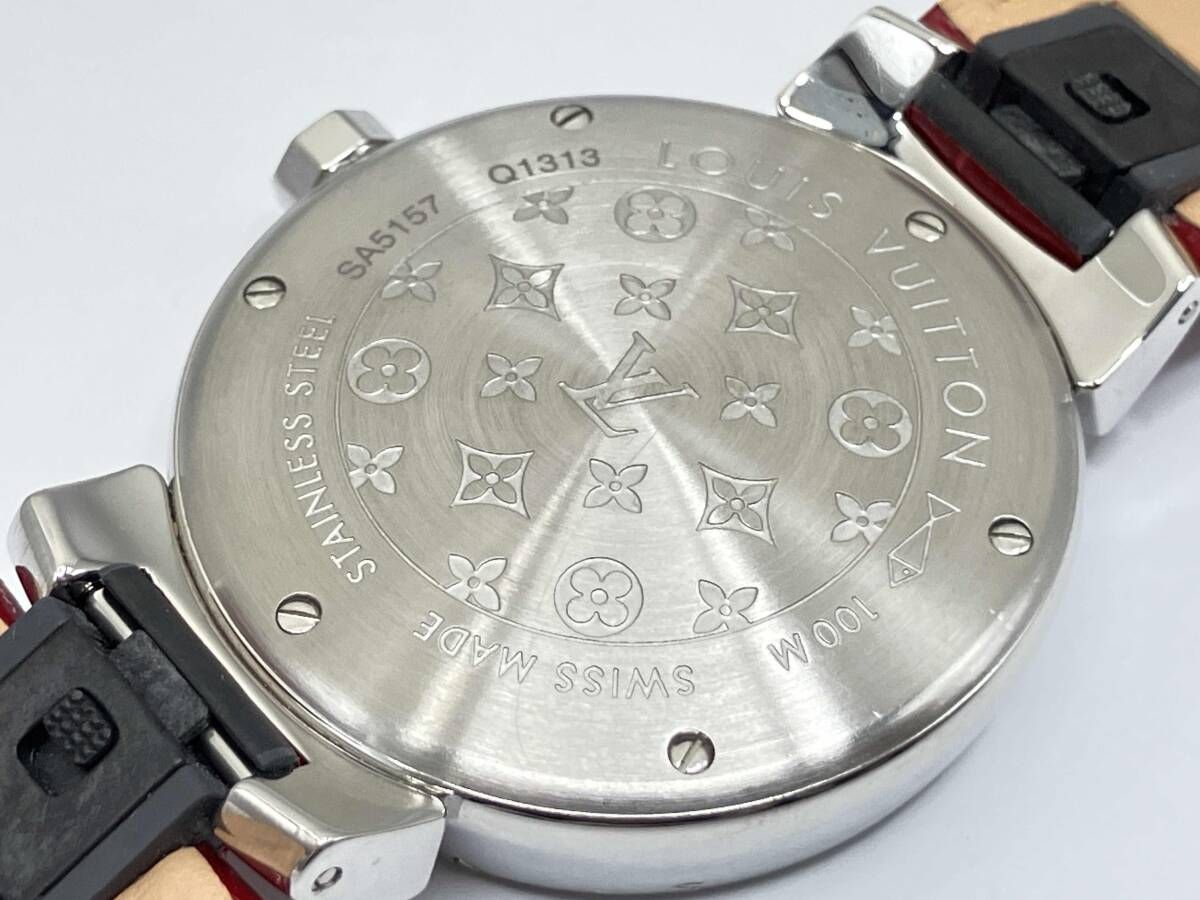お値下げしました！LOUIS VUITTON／タンブール／Q13130／クォーツ式