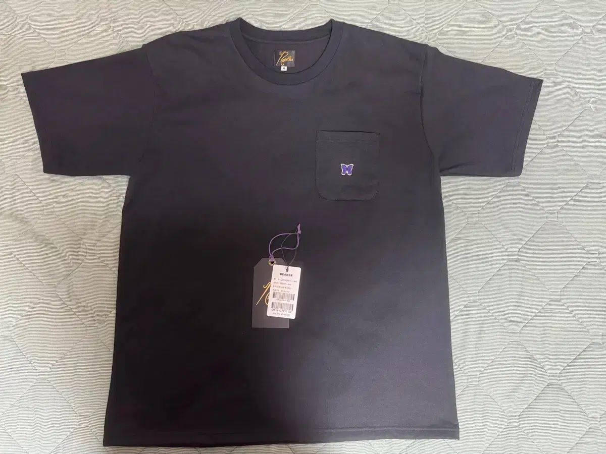 NEEDLES(ニードルズ) ポケット Tシャツ 黒-世界有名な