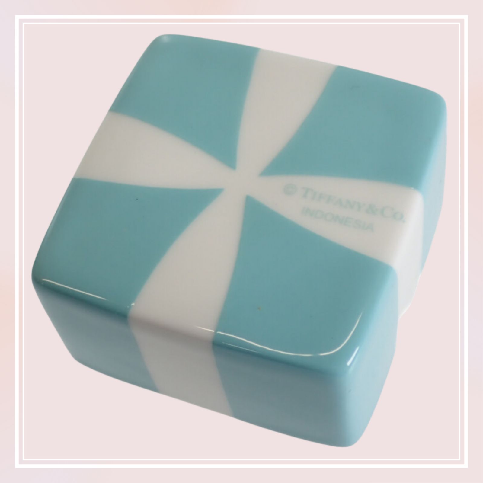 ティファニー ミニ ジュエリーケース 陶器 ブルー Tiffany Tiffany & Co.】ブルーボックス ミニ ジュエリーケース 小物入れ 陶器