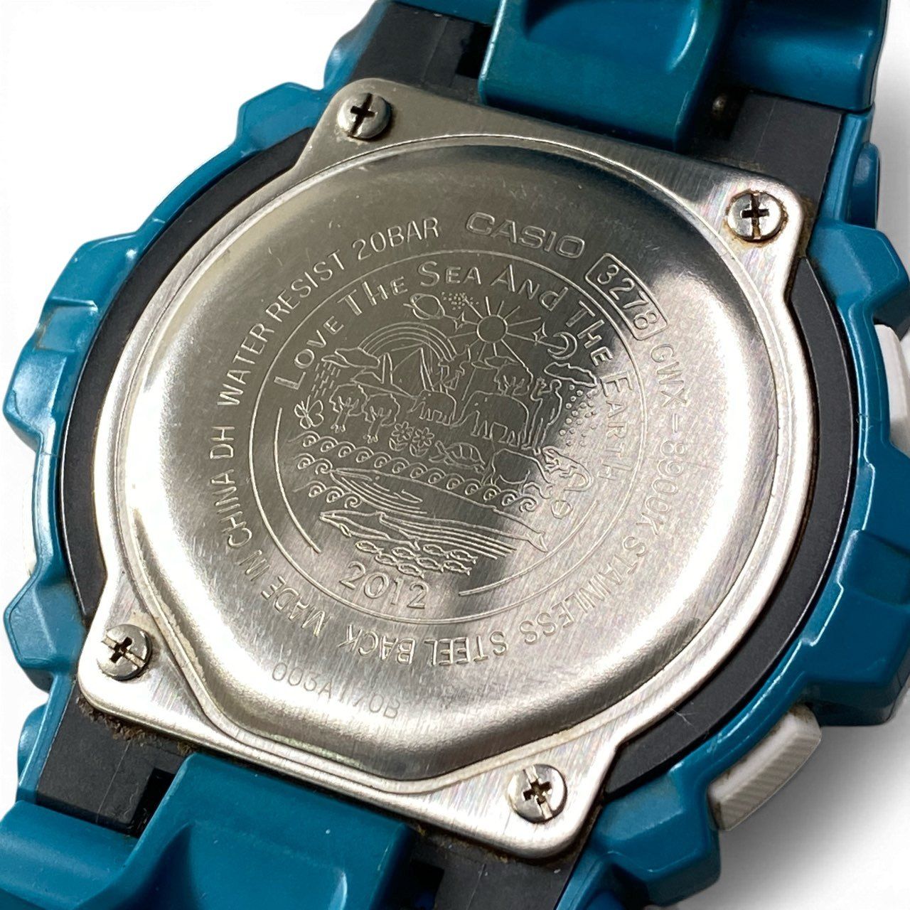c23 CASIO G-SHOCK カシオ Gショック GWX-8900K グリーン系 腕時計 