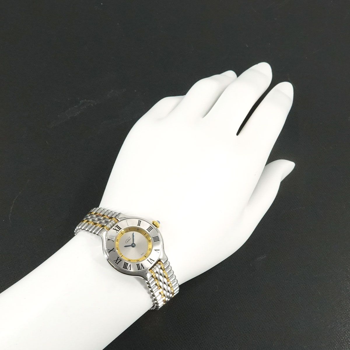 カルティエ Cartier マスト21 ヴァンティアン SM コンビ W10075F4 