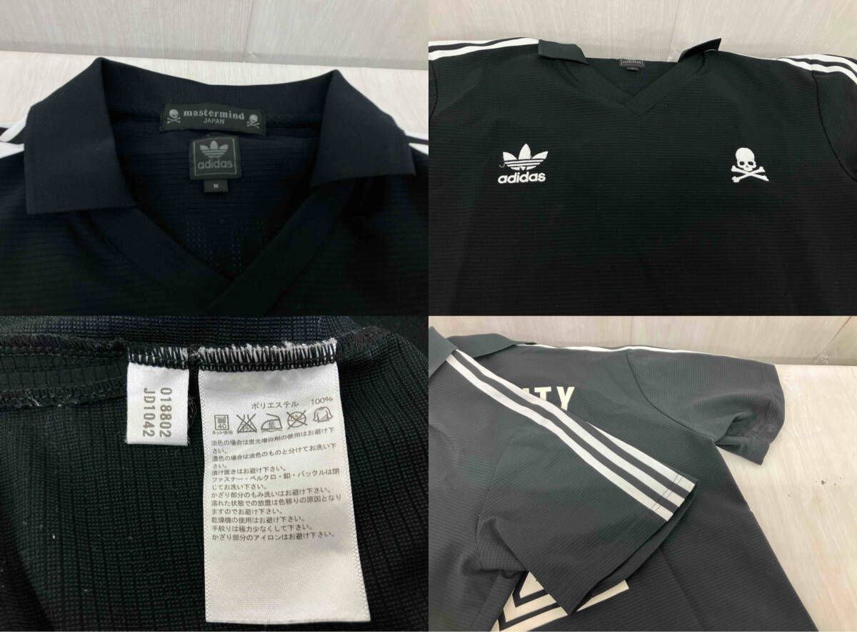 adidas アディダス × mastermind 半袖 ポロシャツ セットアップ メンズ 