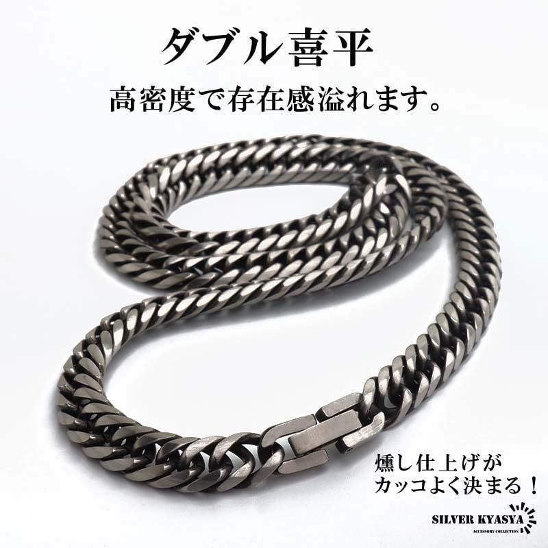 喜平ネックレス silver kyasya 評判 新品 silver KYASYA ステンレス