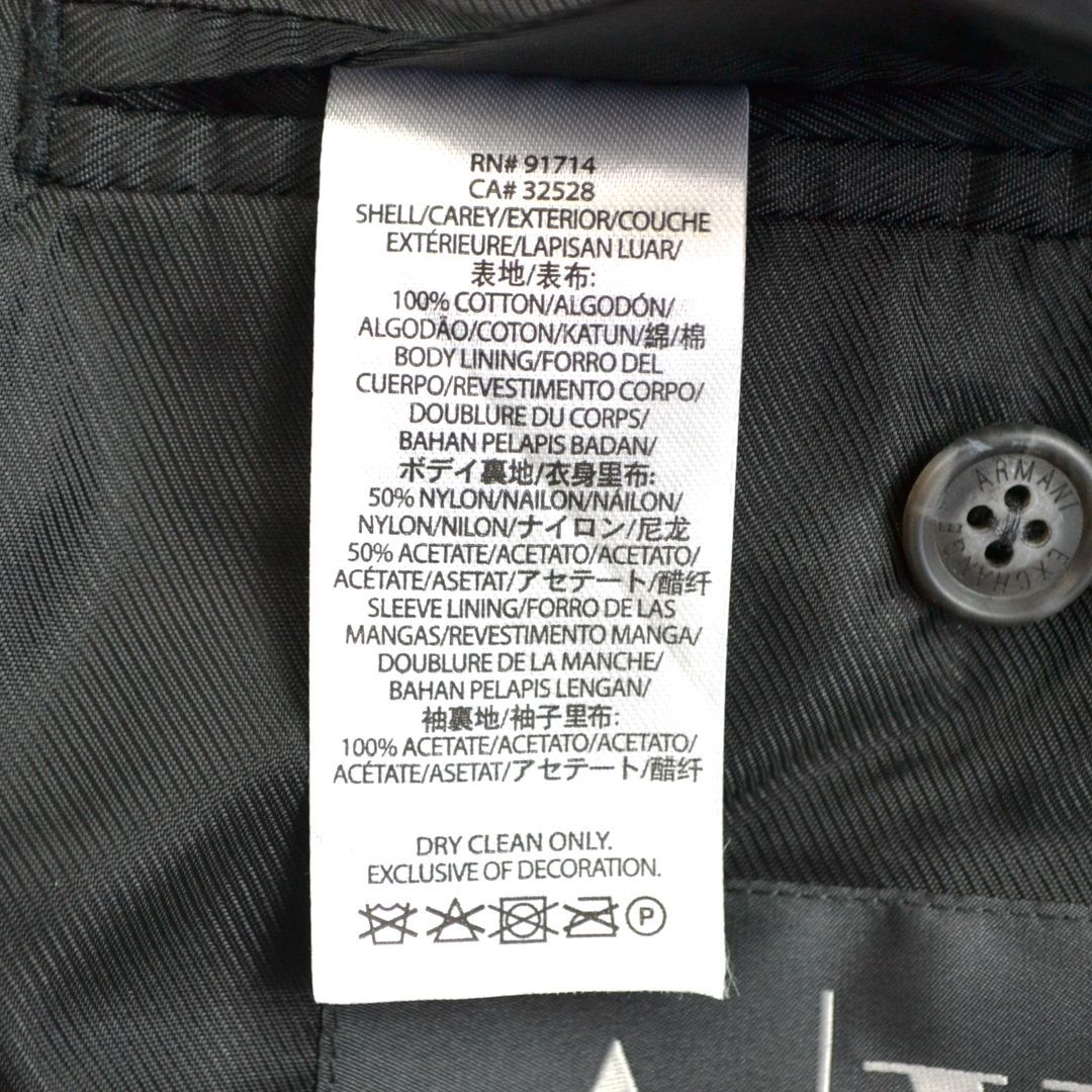 極美品】ARMANI EXCHANGEアルマーニエクスチェンジ コットン製 