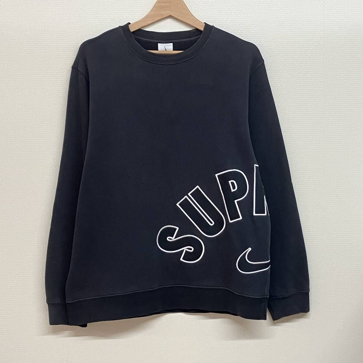 Buy Supreme x Nike Jewel Crewneck 'Black' - FW20SW87 BLACK | GOAT