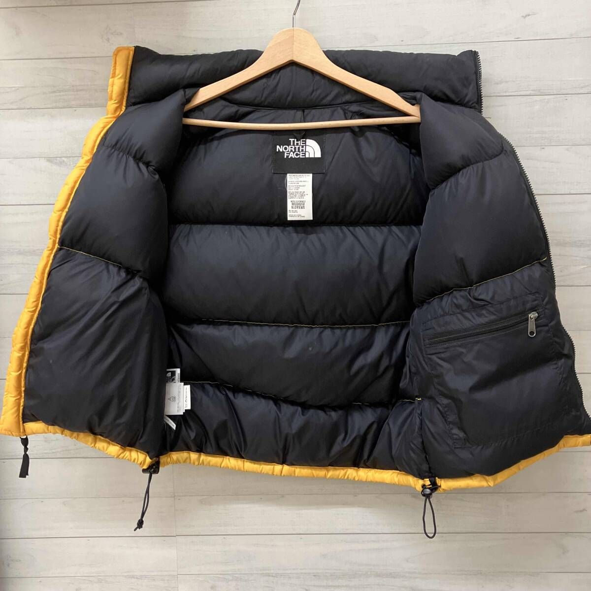 イエロー north ダウン ジャケット the face THE NORTH FACE(ザノース 