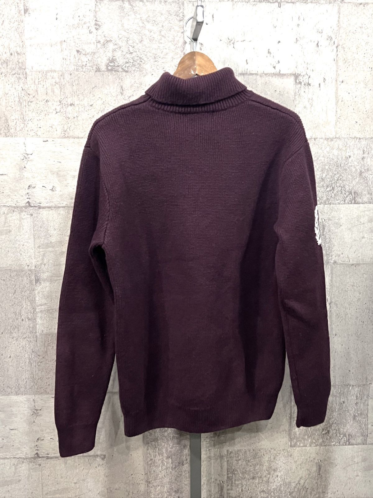 美品 フレッドペリー タートルネック セーター Laurel Wreath Roll