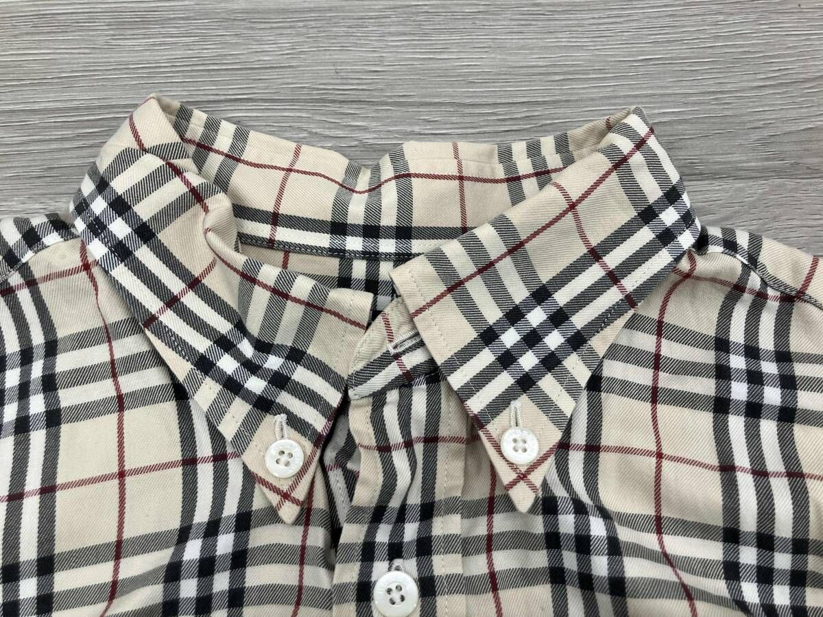 メンズ BURBERRY バーバリー 長袖シャツ BBW80-930日本製 三陽商会ノバ 