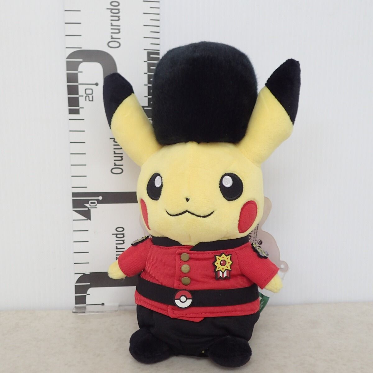 ポケモンセンター ぬいぐるみ イギリスのピカチュウ 紙タグ付き 