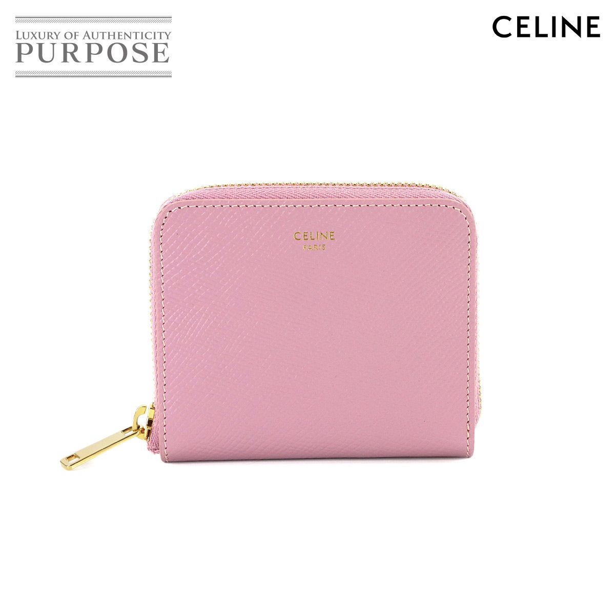 未使用 展示品 セリーヌ CELINE スモール ジップ ウォレット 