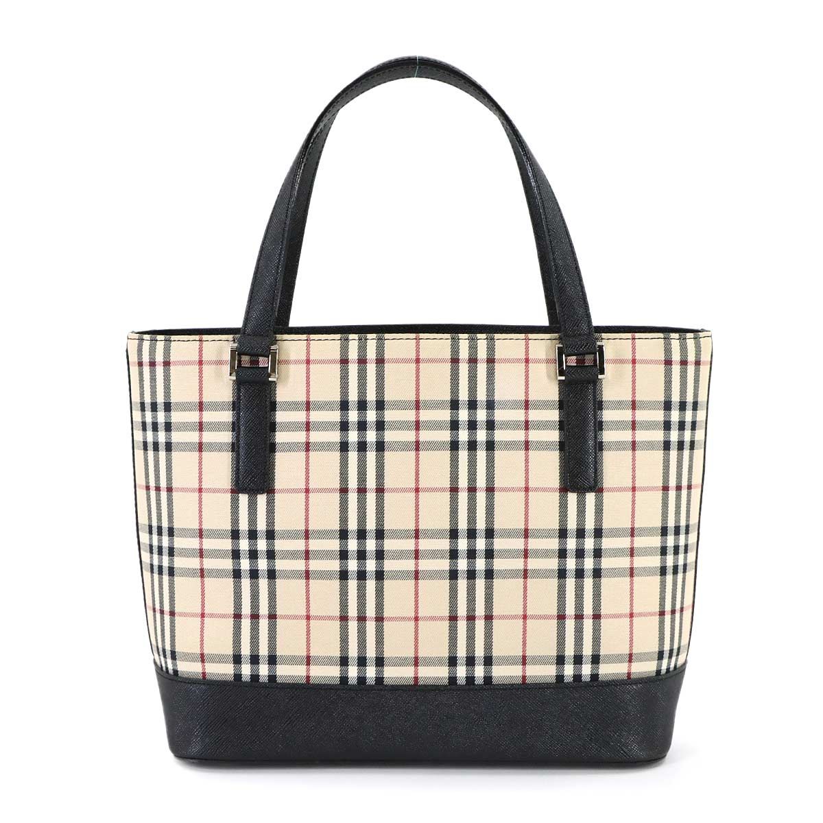 未使用 展示品 バーバリー BURBERRY ノバチェック ハンド バッグ 