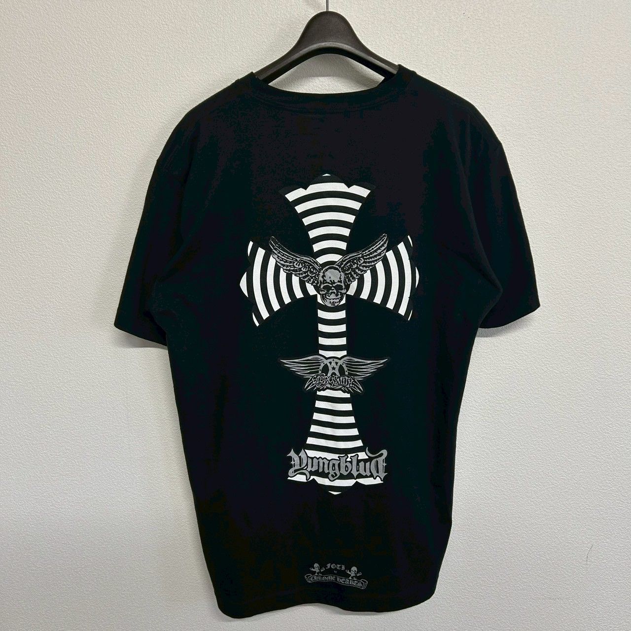 CHROME HEARTS FOTI クロムハーツ フォティ プリント 黒 CHROME HEARTS FOTI クロムハーツ フォティ プリント 黒
