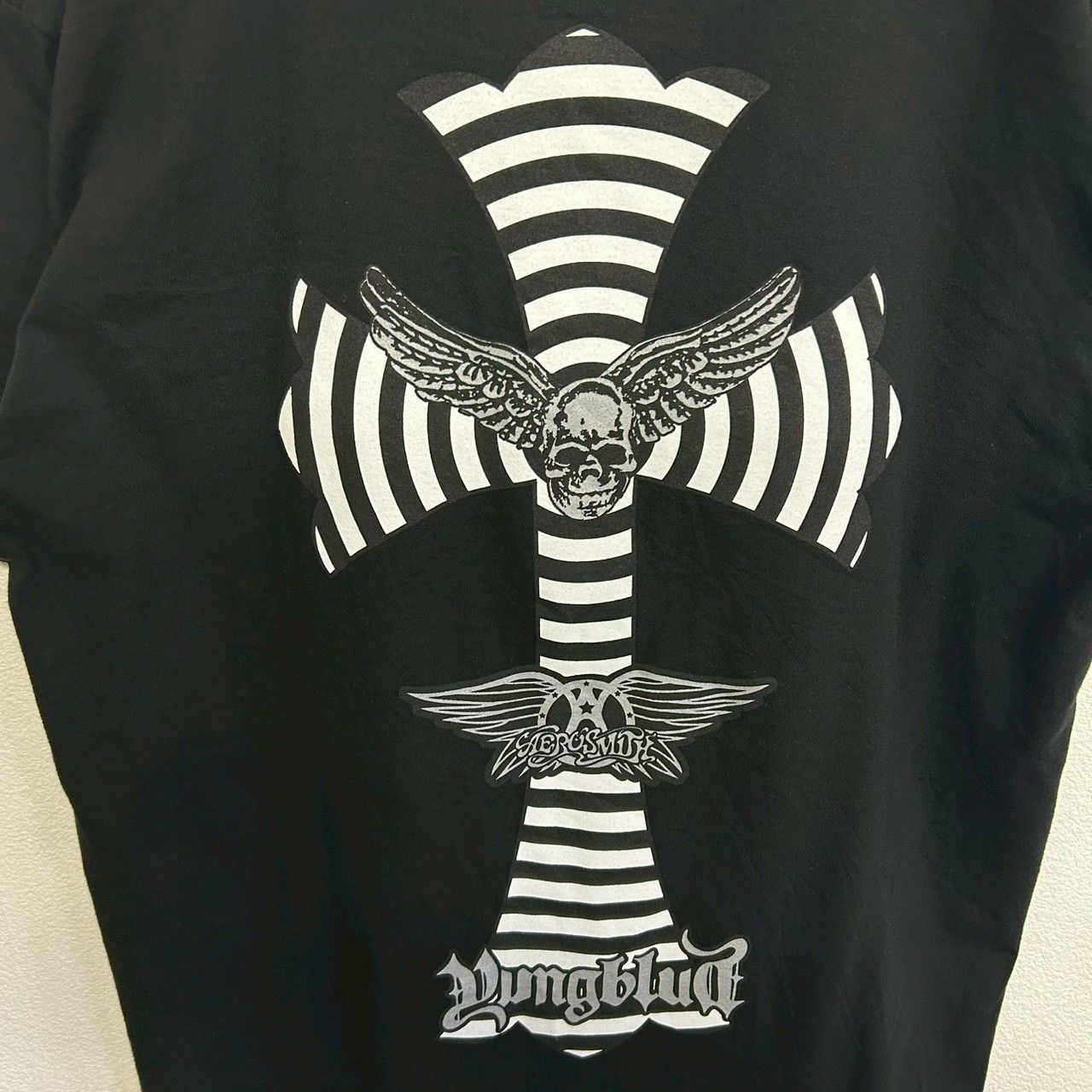 CHROME HEARTS FOTI クロムハーツ フォティ プリント 黒 ブラック 半袖 