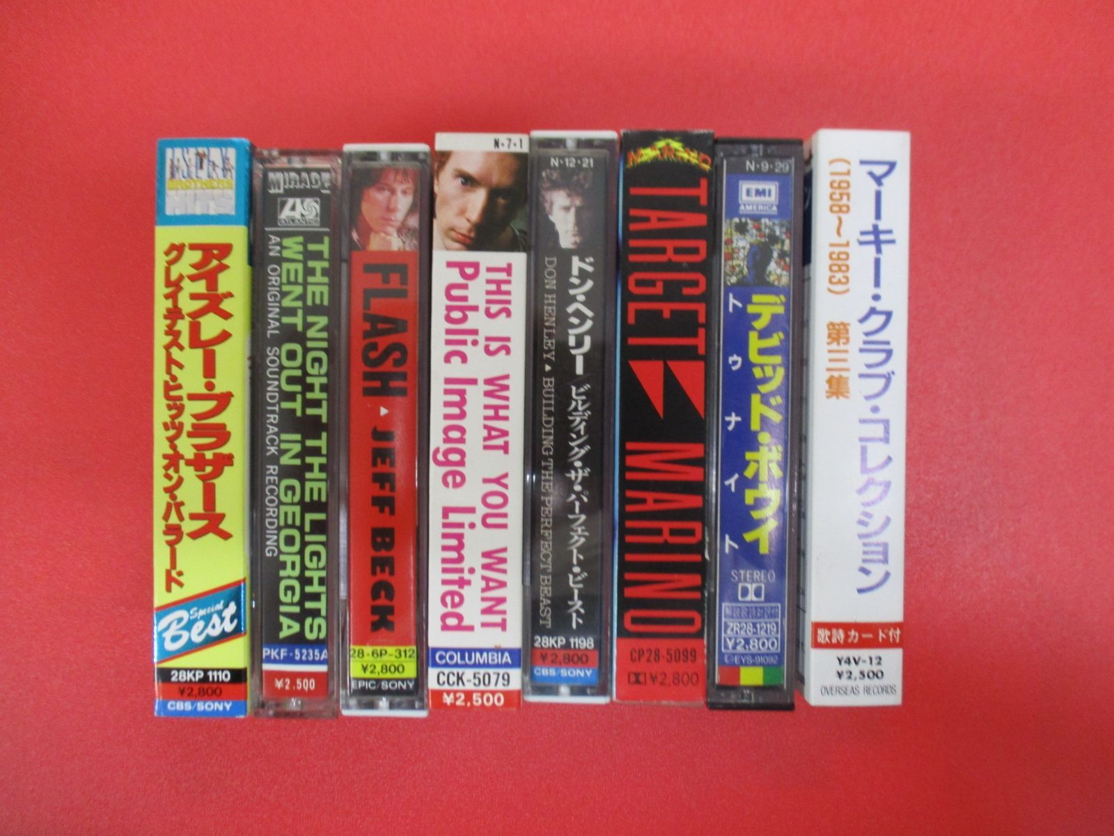 B100　☆彡カセットテープ☆彡　洋楽　8本セット B100 ☆彡カセットテープ☆彡 洋楽 8本セット 【公式通販】