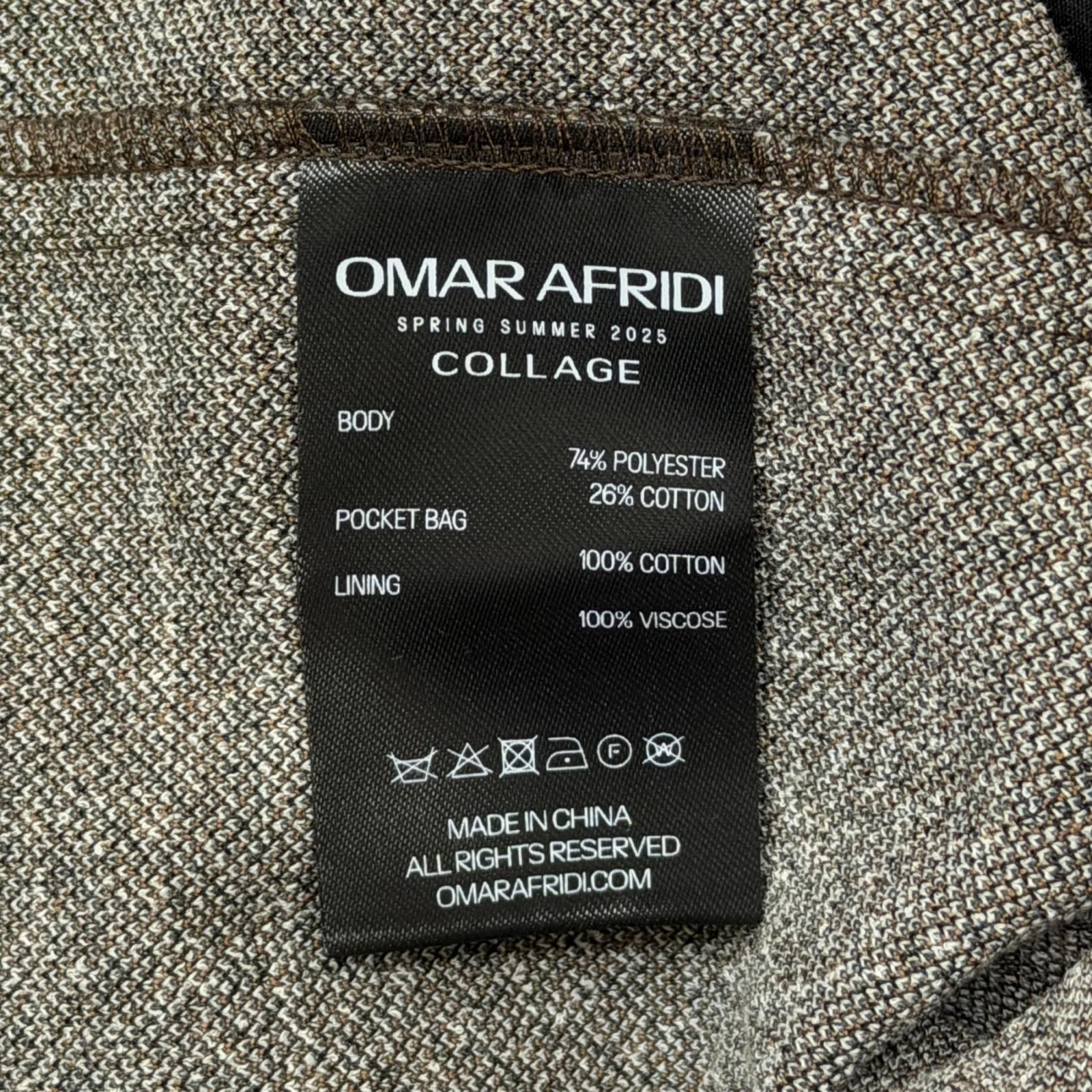 未使用 Omar Afridi 25SS Aidos Parka アイドスパーカー ハーフジップ