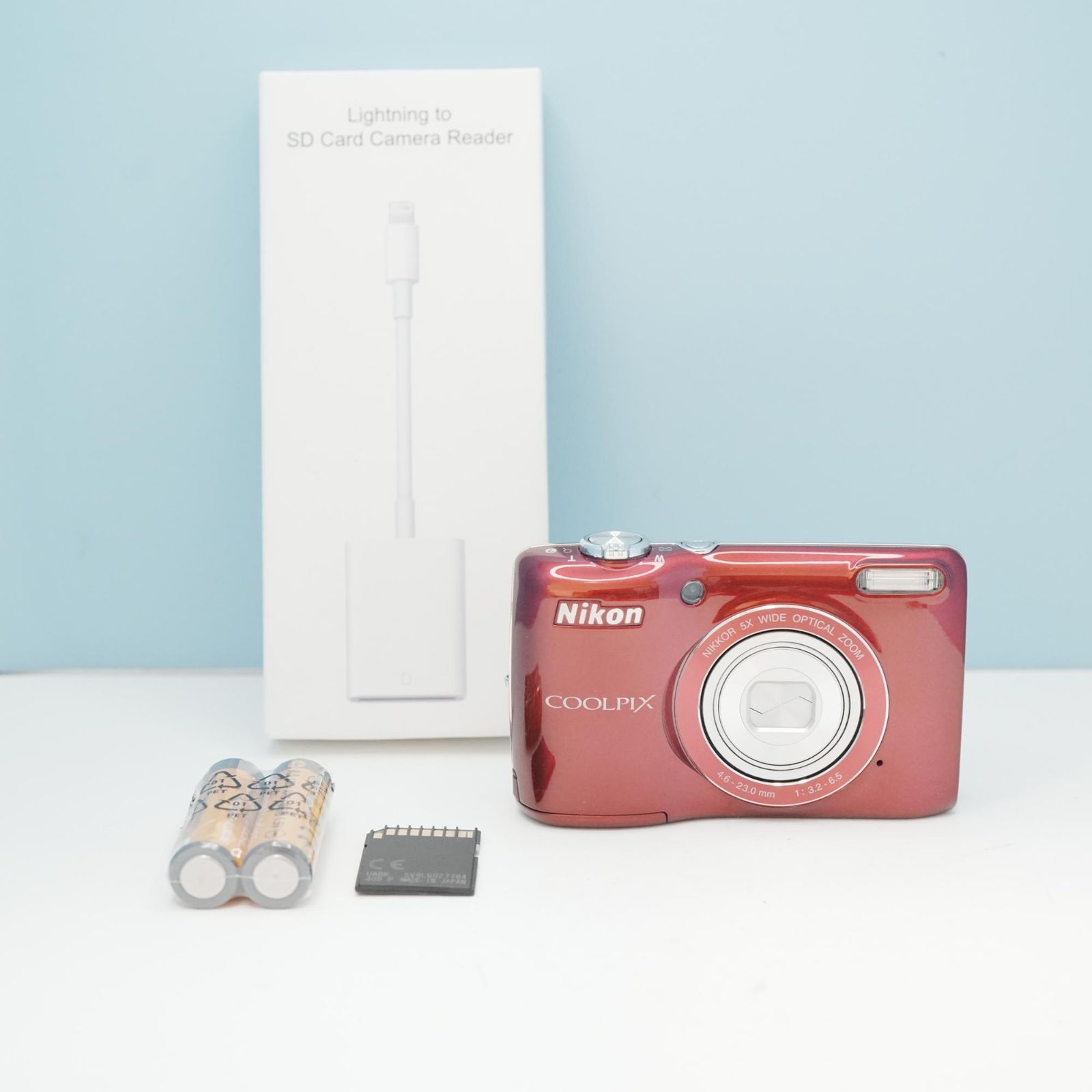 動作確認済み　Nikon Coolpix L26 デジタルカメラ スマホ転送OK Nikon COOLPIX L26 デジカメ スマホ転送OK フルセット a6091 - メルカリ