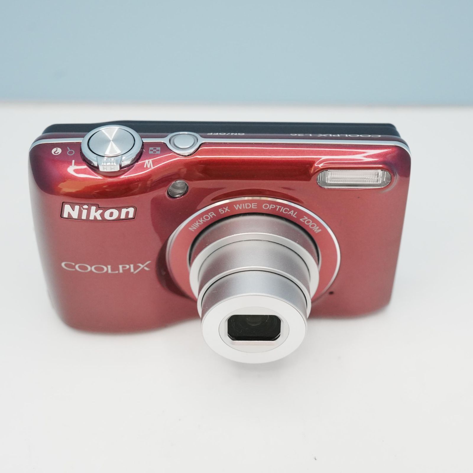 Nikon COOLPIX L26 デジカメ スマホ転送OK フルセット a6091 - メルカリ