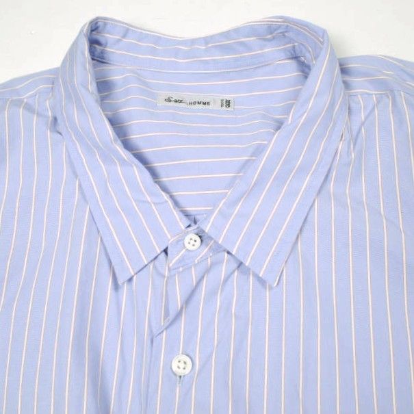 SSZ エスエスズィー 25AW W/ATN SHIRTS ルーズネックストライプシャツ 