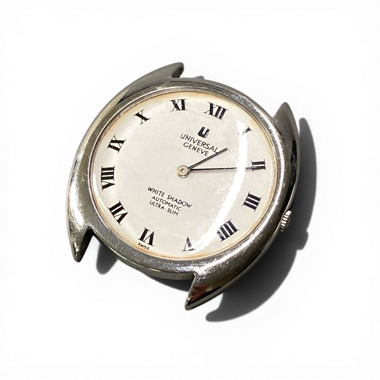 UNIVESAL GENEVE 腕時計 ブラック×シルバー Universal Geneve 533.112 