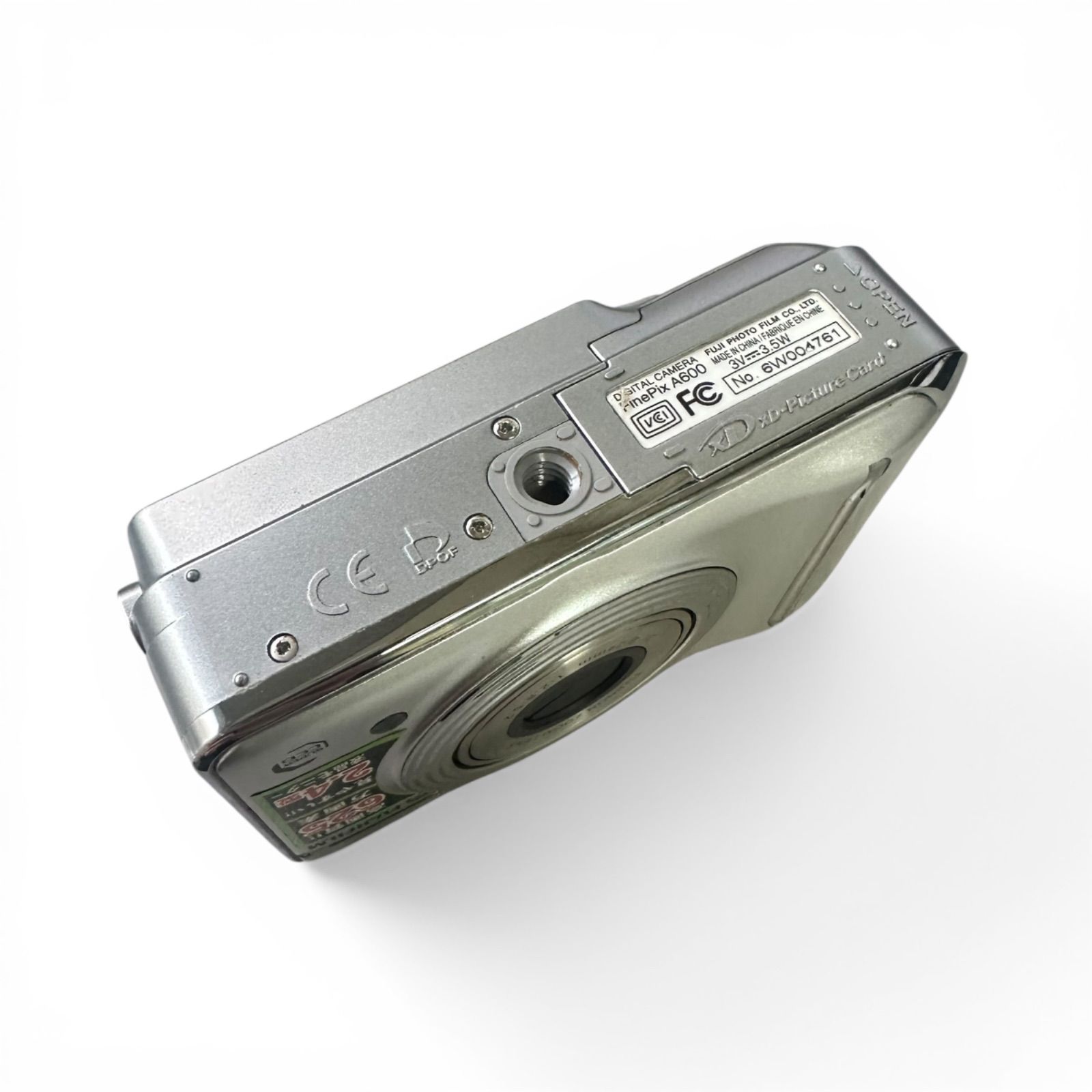 FUJIFILM FinePix A600 デジタルカメラ コンデジ 電池駆動 - メルカリ