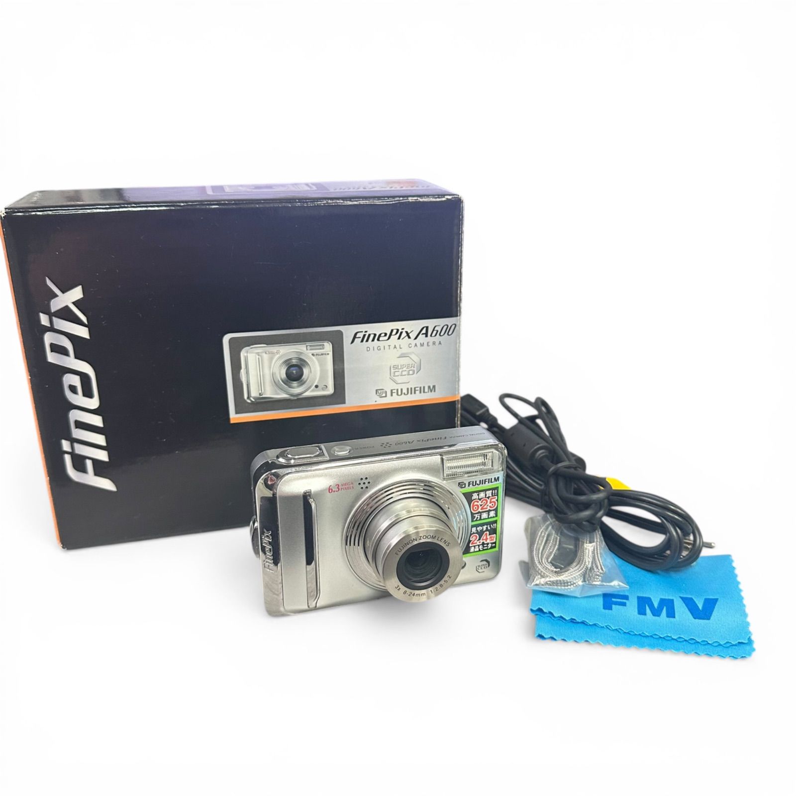 FUJIFILM FinePix A600 デジタルカメラ コンデジ 電池駆動 - メルカリ