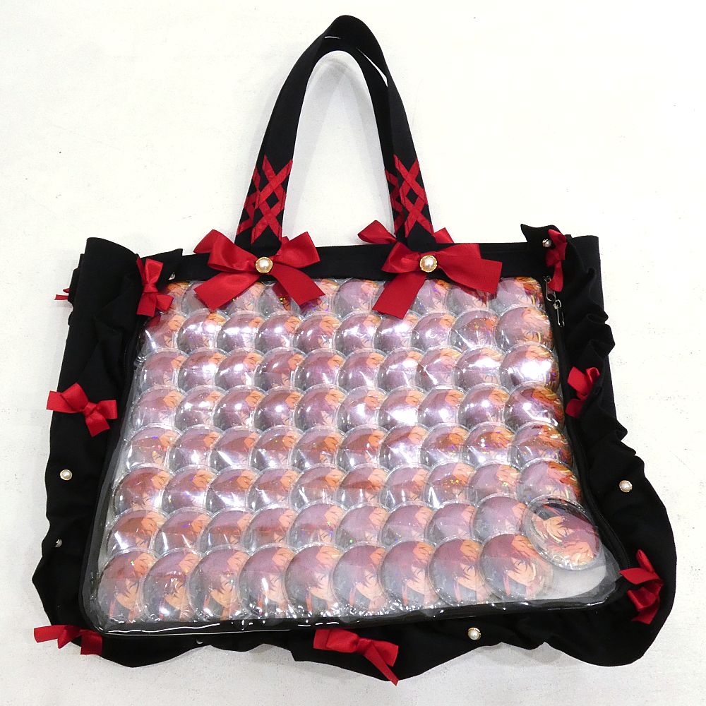 小牧店】あんスタ 天城燐音 痛バッグ A3 組み済み 缶バッジ80個セット