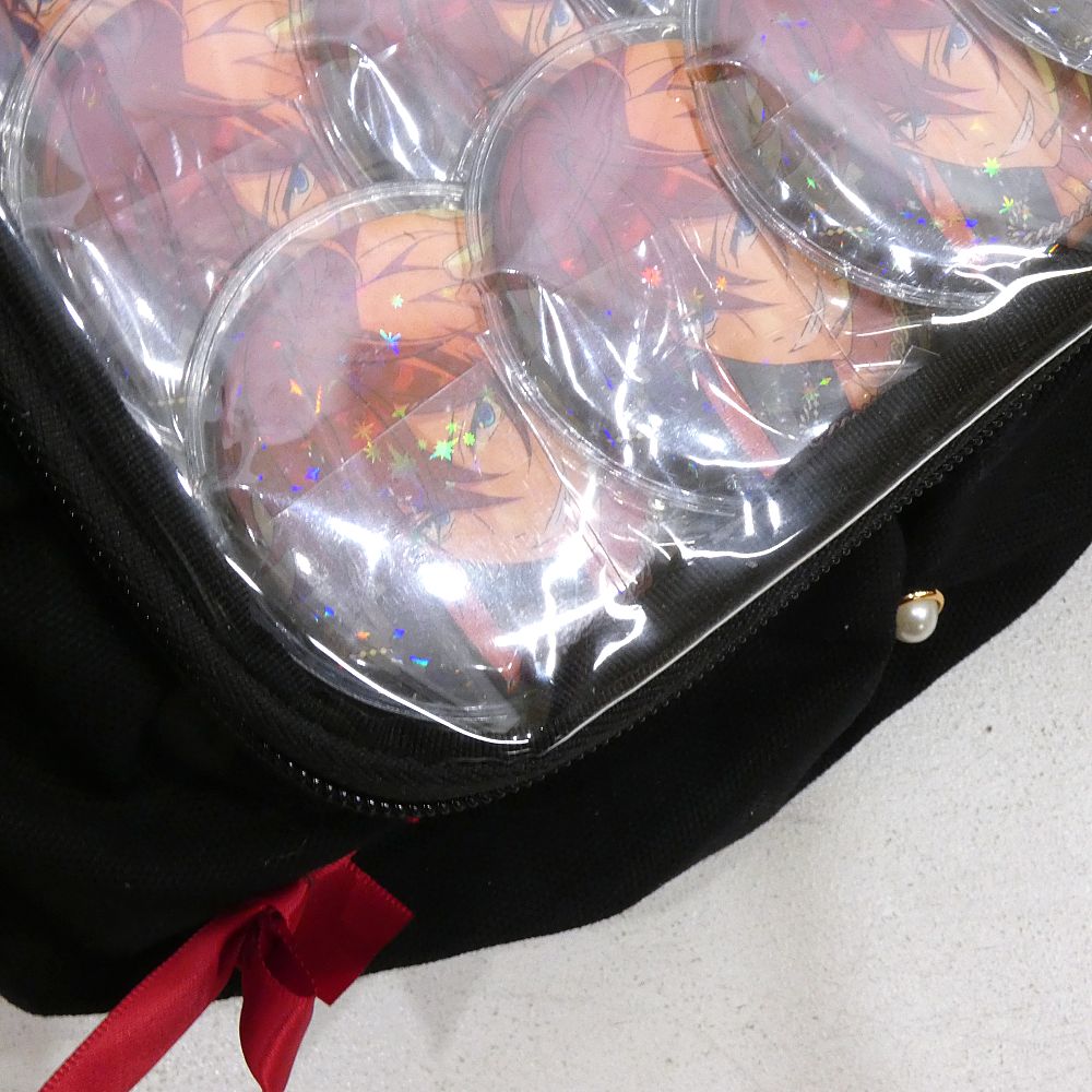 小牧店】あんスタ 天城燐音 痛バッグ A3 組み済み 缶バッジ80個セット