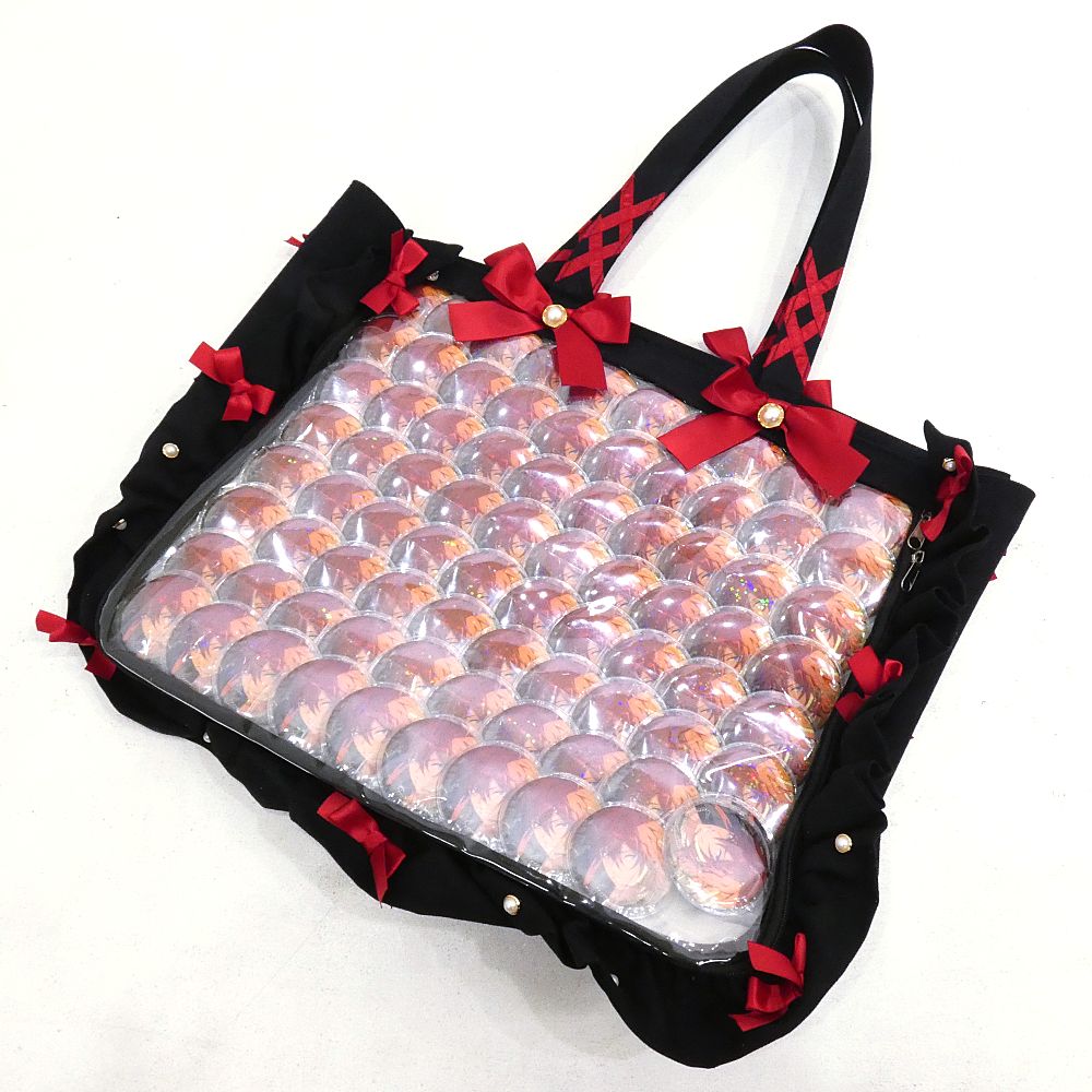 小牧店】あんスタ 天城燐音 痛バッグ A3 組み済み 缶バッジ80個セット