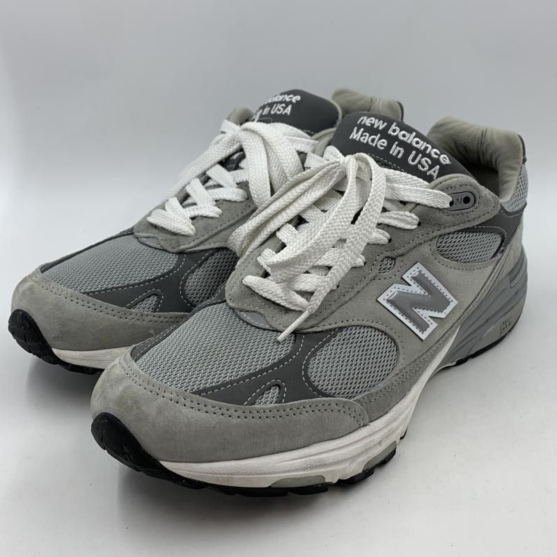 中古】New Balance USA製 MR993GL スニーカー グレー 29.5cm 中古】New Balance USA製 MR993GL スニーカー グレー 29.5cm