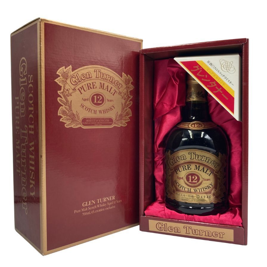 グレンターナー 12年 ピュアモルト 700ml 43% - メルカリ