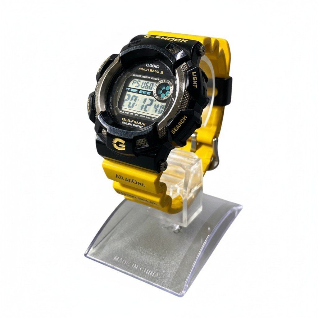 c23 【稼働品】CASIO G-SHOCK カシオ Gショック GW-9102K イエロー