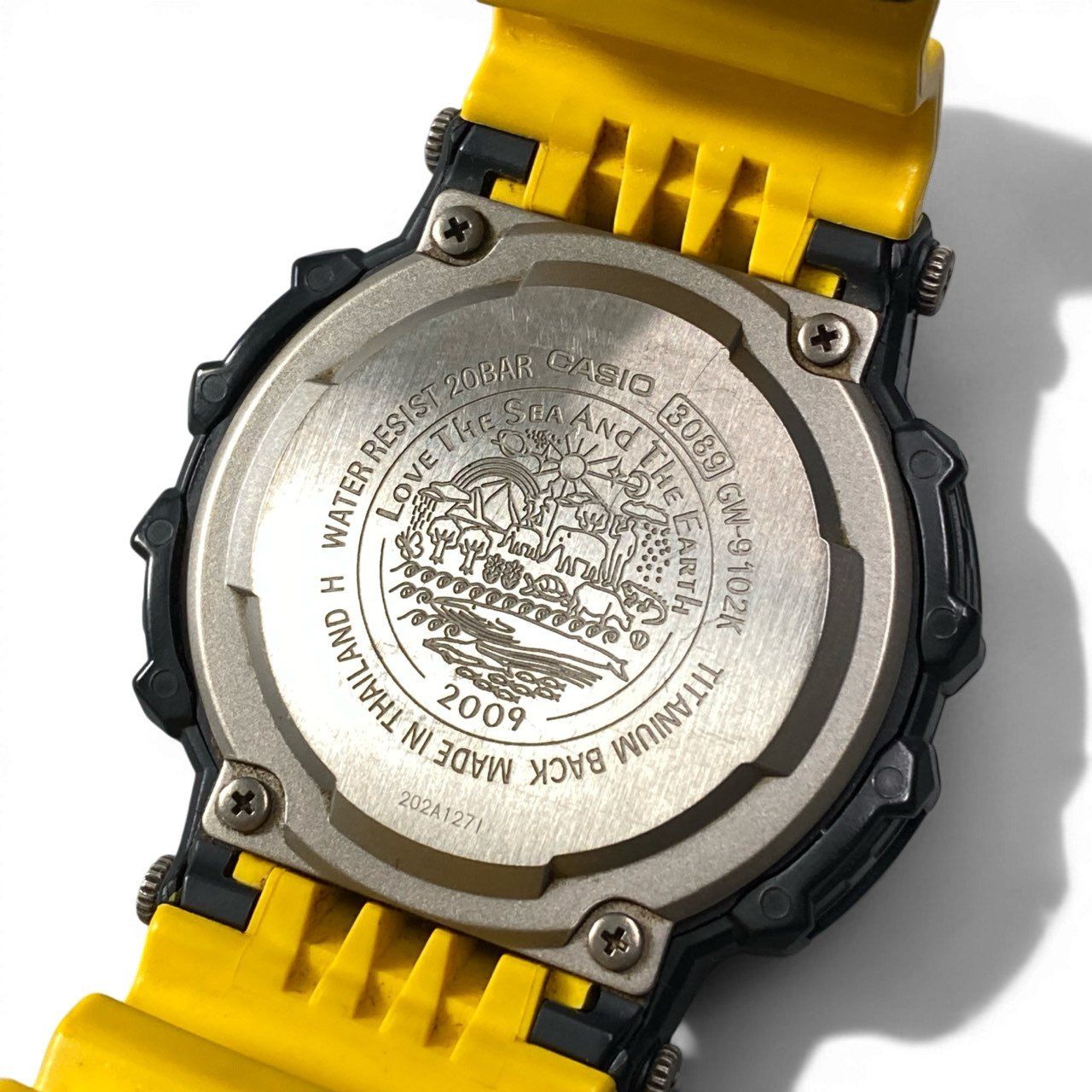 c23 【稼働品】CASIO G-SHOCK カシオ Gショック GW-9102K イエロー