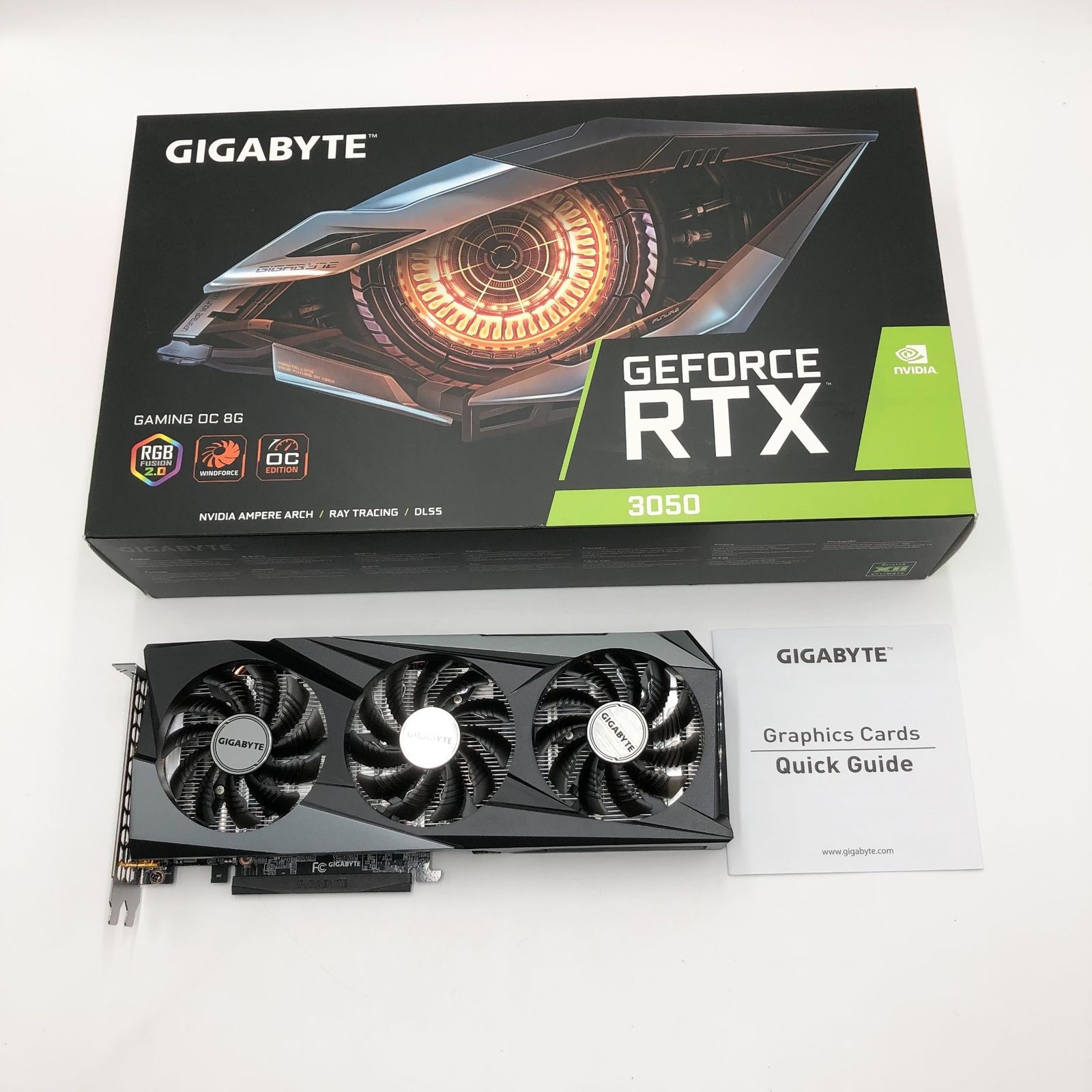 GIGABYTE NVIDIA GeForce RTX3050搭載 グラフィックボード GDDR6 8GB 