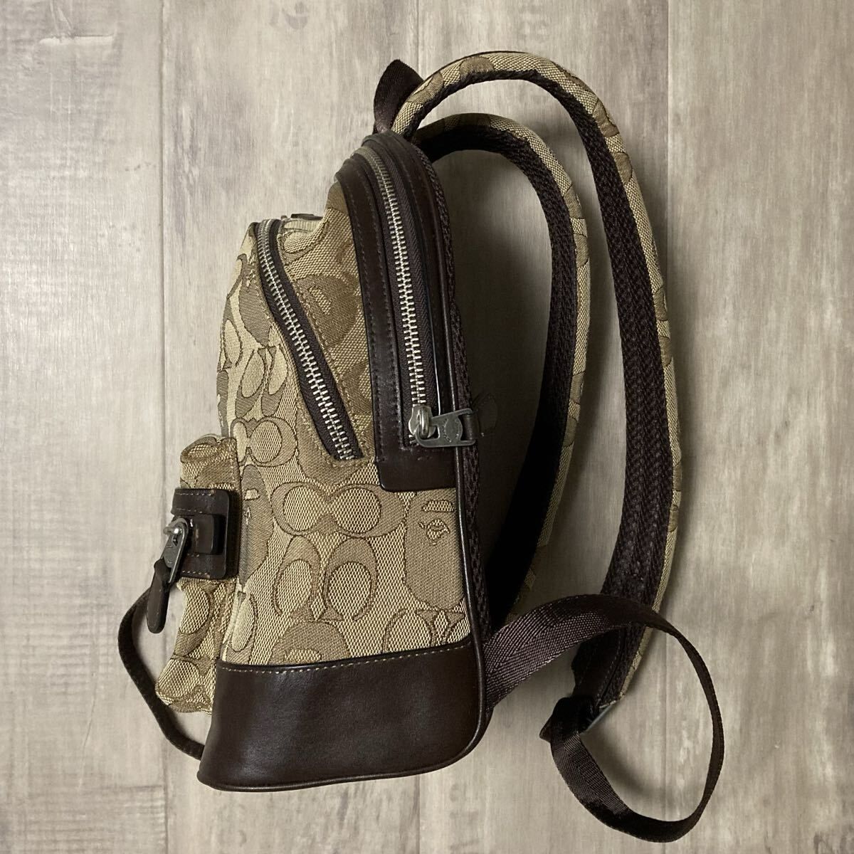 COACH BAPE ACADEMY BACK PACK a bathing ape エイプ ベイプ ア