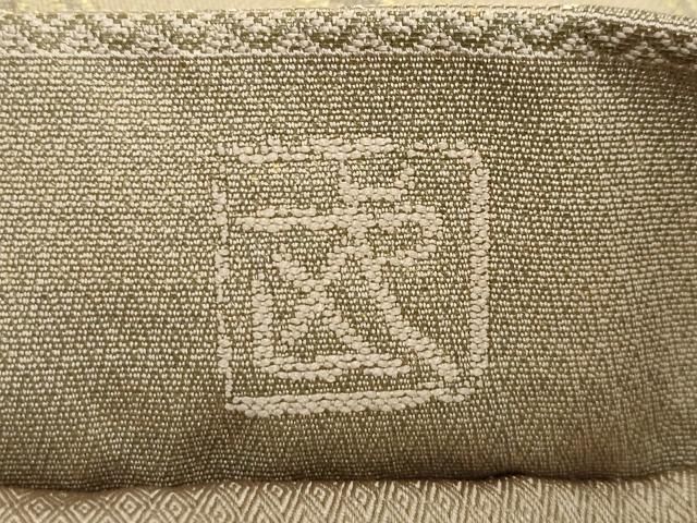 平和屋本店●最高級　人間国宝　北村武資　煌彩錦　六通柄袋帯　花菱文　金糸　逸品　CZAA2622s5 平和屋本店○最高級 人間国宝 北村武資 煌彩錦 六通柄袋帯 花菱文 金糸