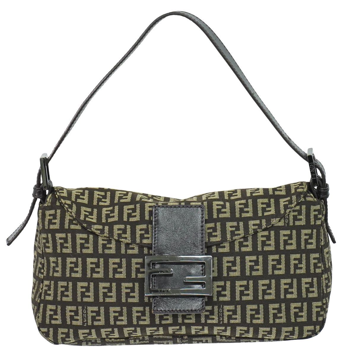 本物 フェンディ FENDI マンマバケット ズッキーノ ショルダーバッグ 