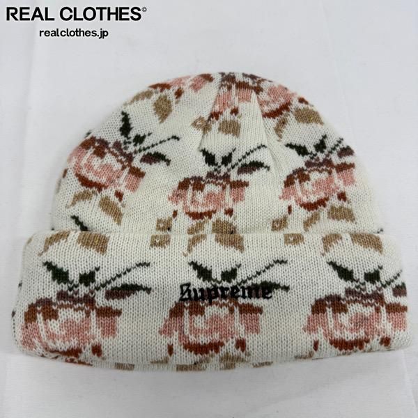 Supreme/シュプリーム【18AW】Rose Jacquard Beanie/ローズ ジャカード