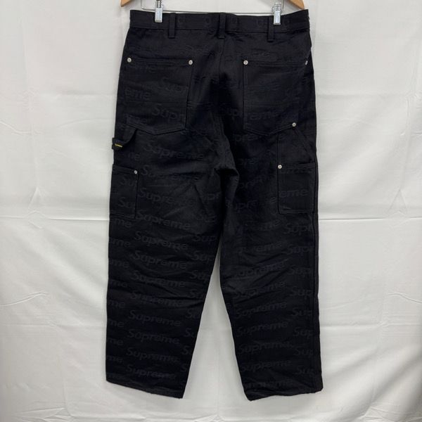 Supreme/シュプリーム【25AW】Jacquard Logos Double Knee Denim