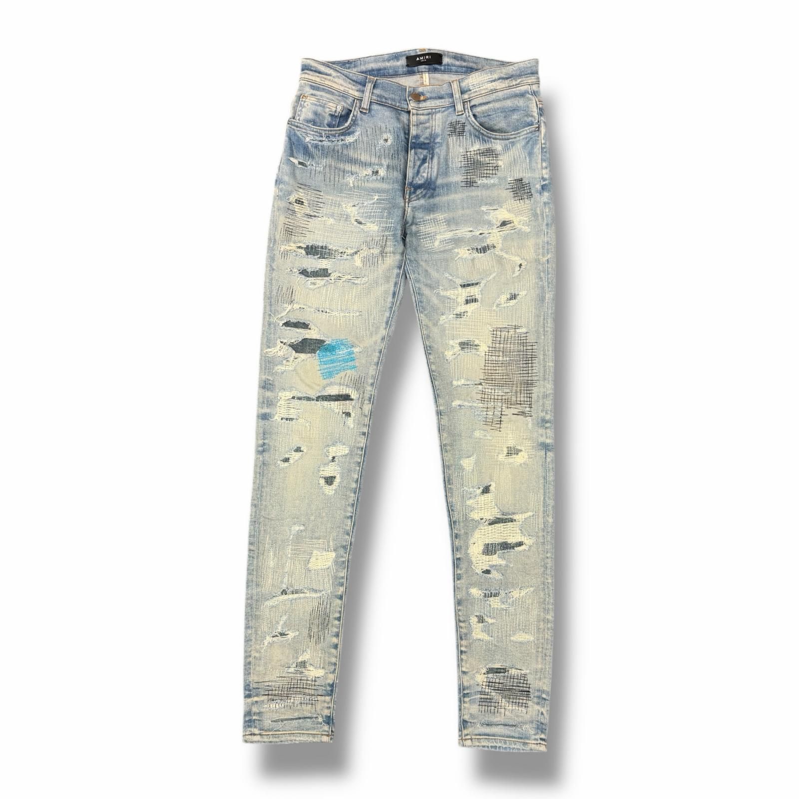 AMIRI All Over Repair Jean Denim オールオーバーリペアデニム 