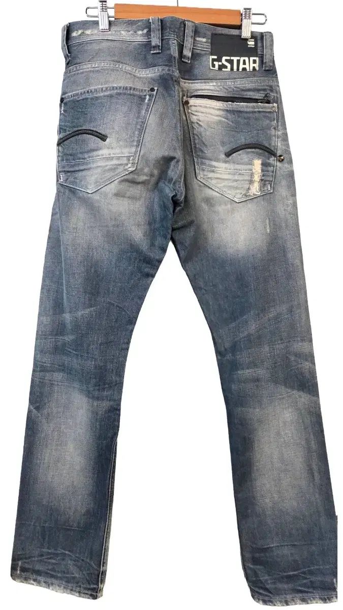 超激得，品質保証 G-Star Raw 3301 デニムジーン ダメージジーン (W30/L32)